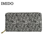 Wallet PU Leather Wallets Polynesian design