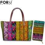 Mandala Print Women Handbags