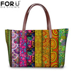 Mandala Print Women Handbags