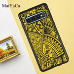 Polynesian Print Case For Samsung  phones