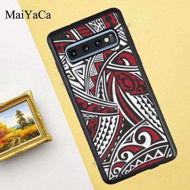 Polynesian Print Case For Samsung  phones