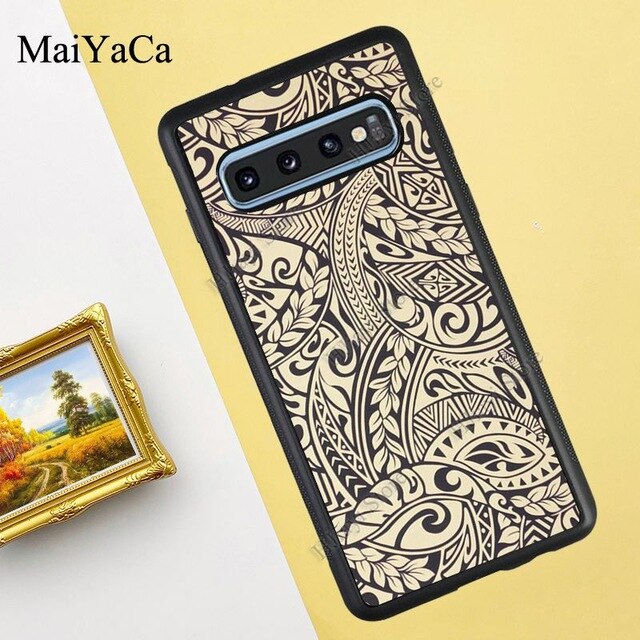 Polynesian Print Case For Samsung  phones