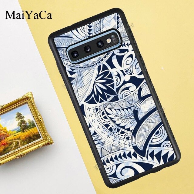 Polynesian Print Case For Samsung  phones