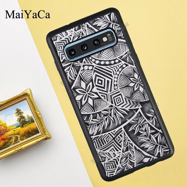 Polynesian Print Case For Samsung  phones