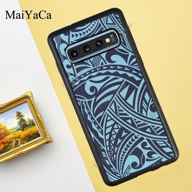 Polynesian Print Case For Samsung  phones