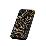 Polynesian Samoan tribal tattoo soft silicone for iPhone