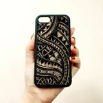 Polynesian Samoan tribal tattoo soft silicone for iPhone