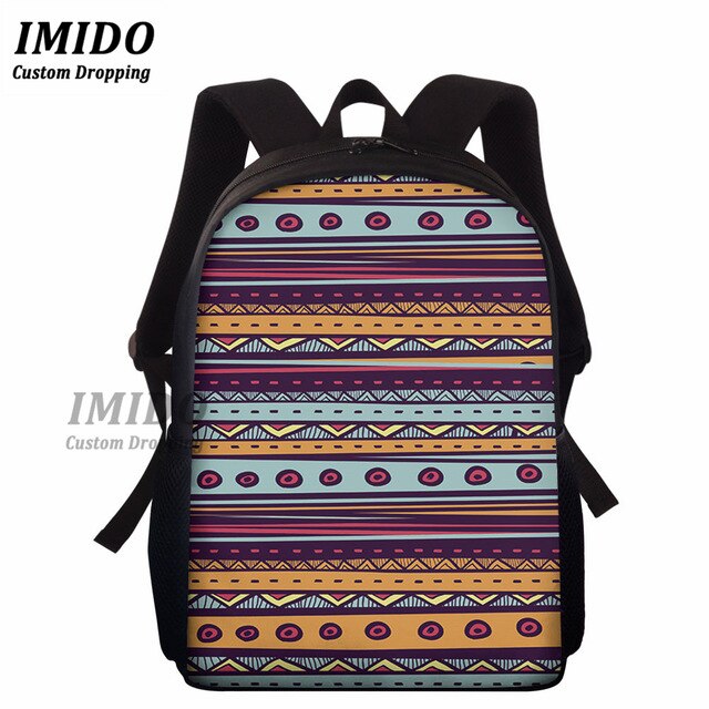 Polynesian Traditional school teens bag