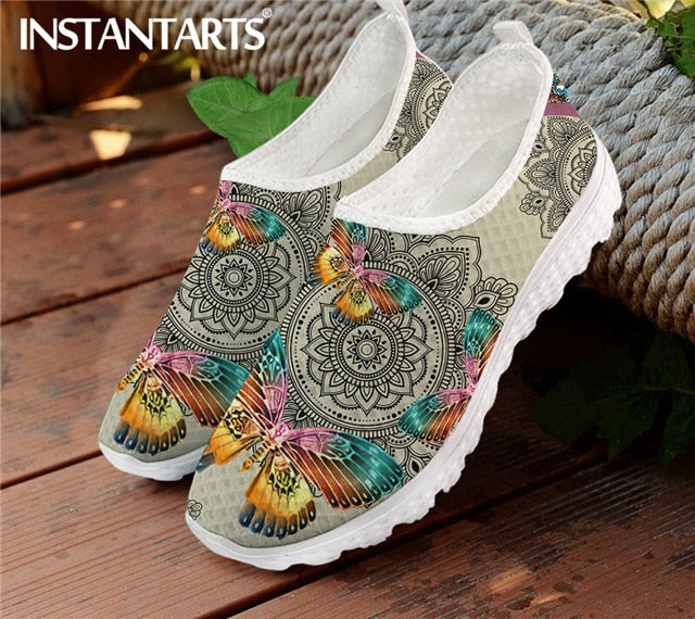 Tribal Print Summer Flats Sneaker for Women