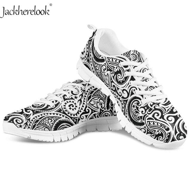 Classic Polynesian Sneaker Shoes for Girls