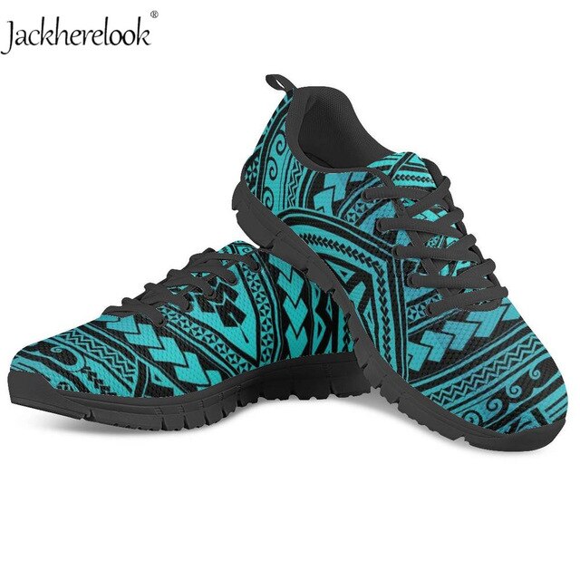 Classic Polynesian Sneaker Shoes for Girls