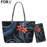 2pcs/set Handbags Polynesian Hawaii design