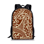 Polynesian Traditional Tribal Print Book Bag 2020