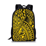 Polynesian Traditional Tribal Print Book Bag 2020