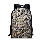 Polynesian Traditional Tribal Print Book Bag 2020