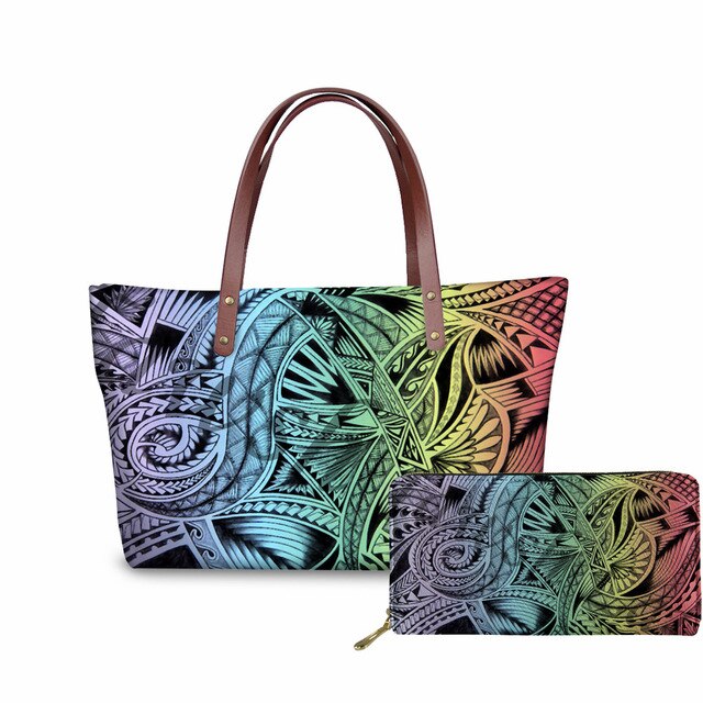 Women Handbags&Wallet Polynesian Style