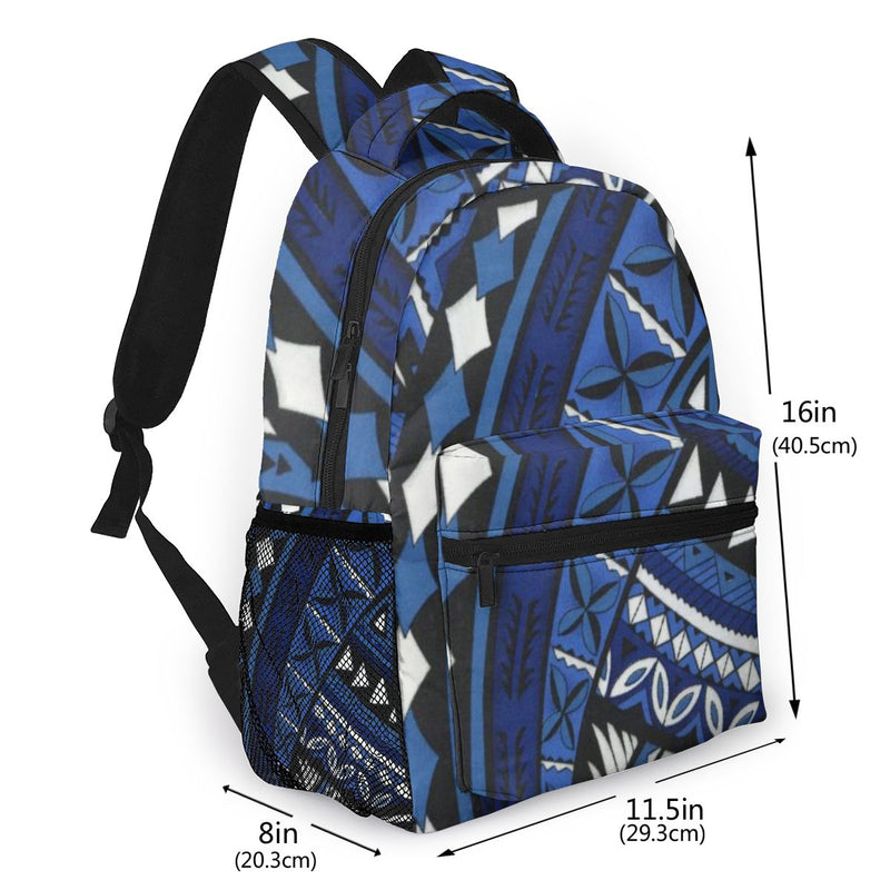 Polynesian Printing Unisex School Backpacks