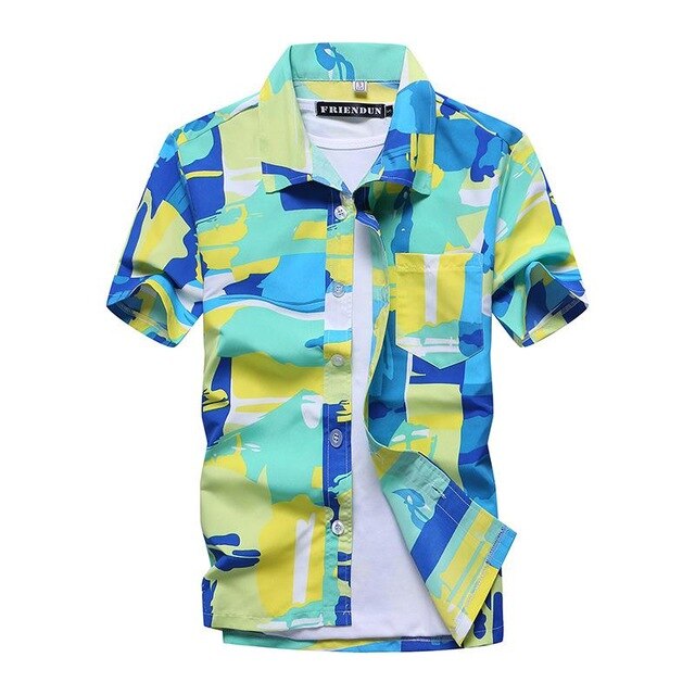 2020 Summer Aloha Hawaiian Shirt for Men