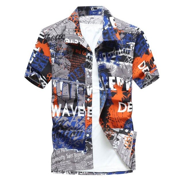 2020 Summer Aloha Hawaiian Shirt for Men