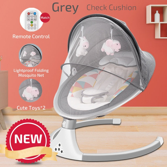 Baby Shining Smart Electric Baby Cradle Crib