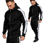 2020 New Men Tracksuit Autumn Active Suit Set