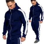 2020 New Men Tracksuit Autumn Active Suit Set