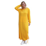 2020 spring autumn plus size long dress for women