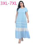 New 2020 summer plus size ankle length dress for women