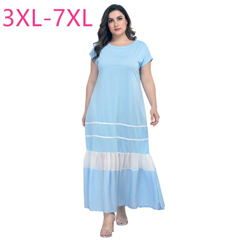 New 2020 summer plus size ankle length dress for women