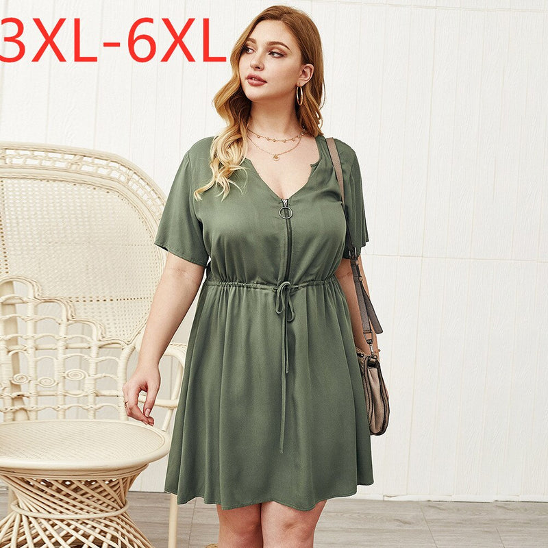 New 2020 summer plus size dress for women