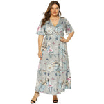 2020 summer new plus size long dress