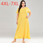 New 2020 ladies summer plus size long pajamas for women