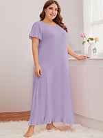 New 2020 ladies summer plus size long pajamas for women