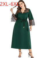 2020 spring autumn plus size long dress