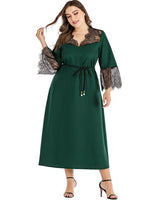 2020 spring autumn plus size long dress