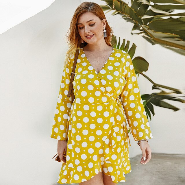 2020 spring summer plus size dress