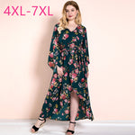 New spring autumn plus size long dress for women