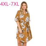 New 2020 summer plus size midi dress for women