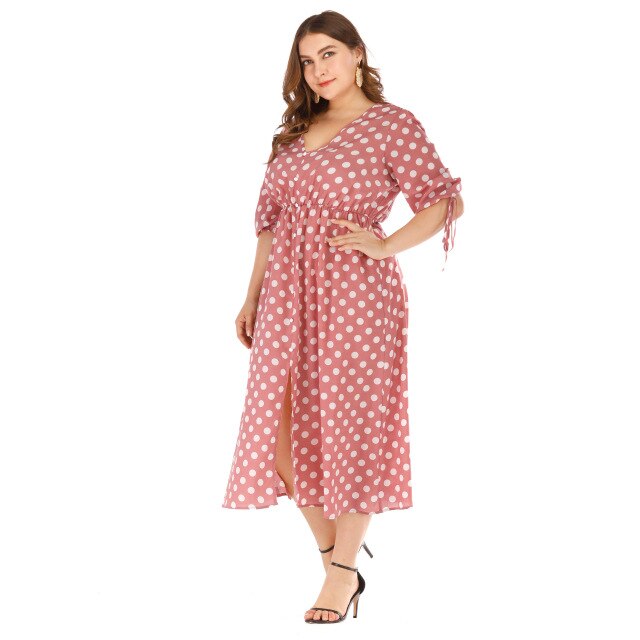 New 2020 summer plus size long dress for women