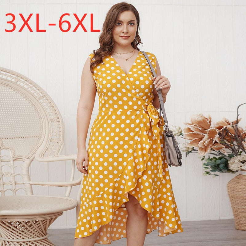 New 2020 ladies summer plus size long dress for women