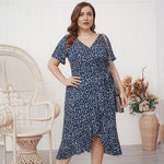 New 2020 summer plus size long dress for women