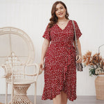 New 2020 summer plus size long dress for women