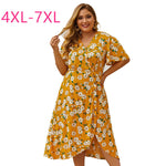 2020 new summer plus size long dress for women