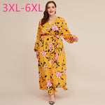 New spring autumn plus size long dress