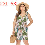 New 2020 summer plus size mini dress for women