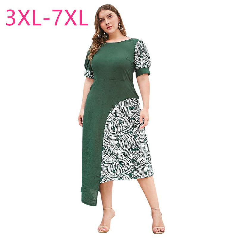 New 2020 summer plus size long dress