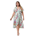 New summer plus size long dress