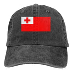 Tonga flag Cowboy hat