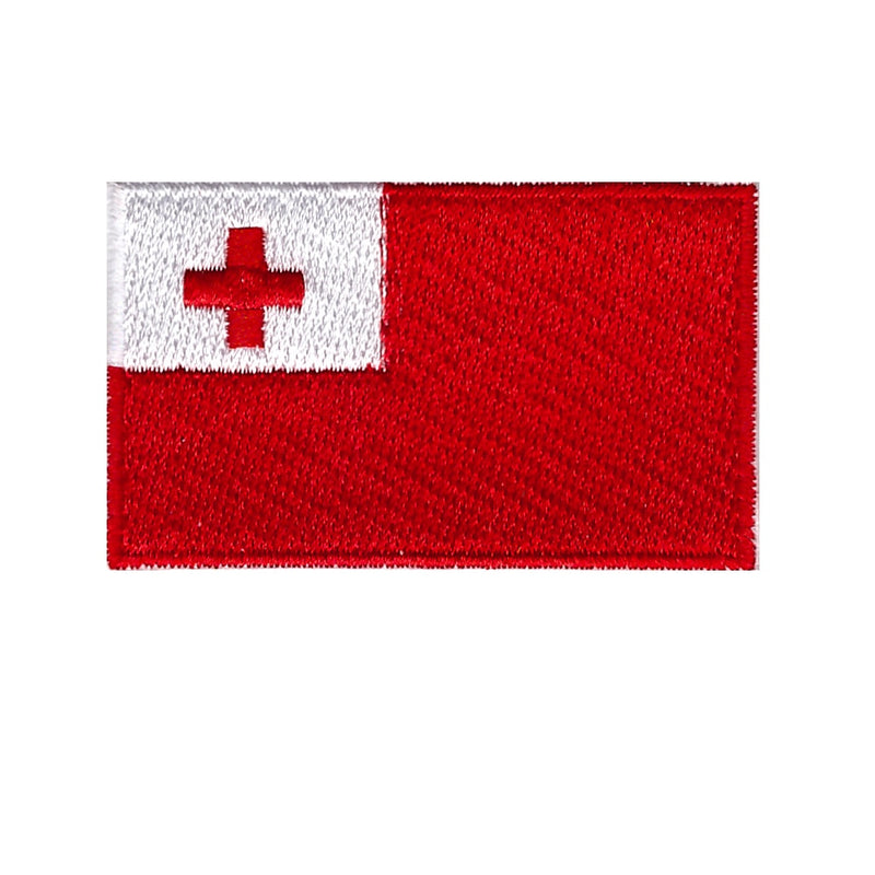 Flag of tonga Embroidered Flag Patch, DIY clothing