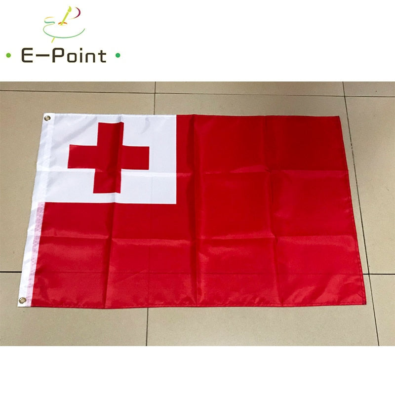 Kingdom of Tonga Flag 2ft*3ft (60*90cm) 3ft*5ft (90*150cm) Size